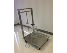 Cleanroom Stainless Steel Trolleys for Materials
