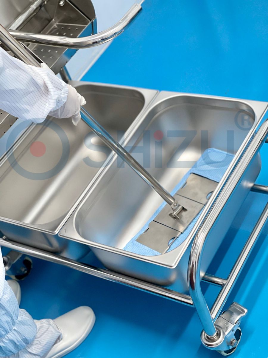 Cleanroom Cleaning Bucket system