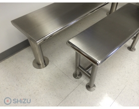 Cleanroom Stainless Steel Gowning Chair